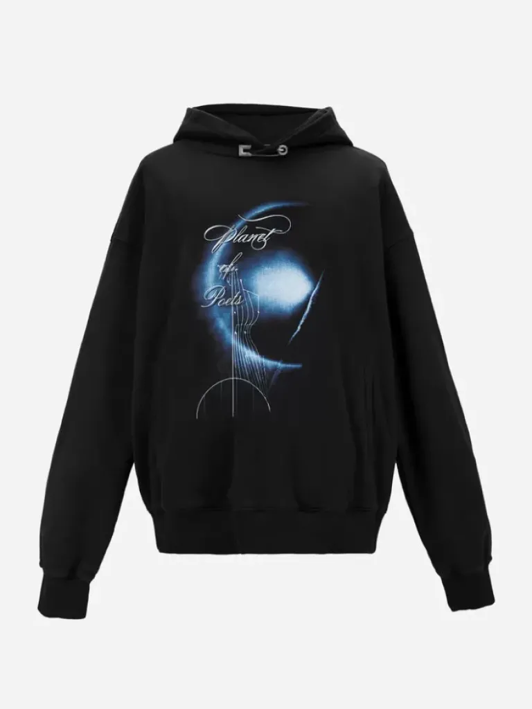 Men C2H4 003 - "Planet Of Poets" Hoodie