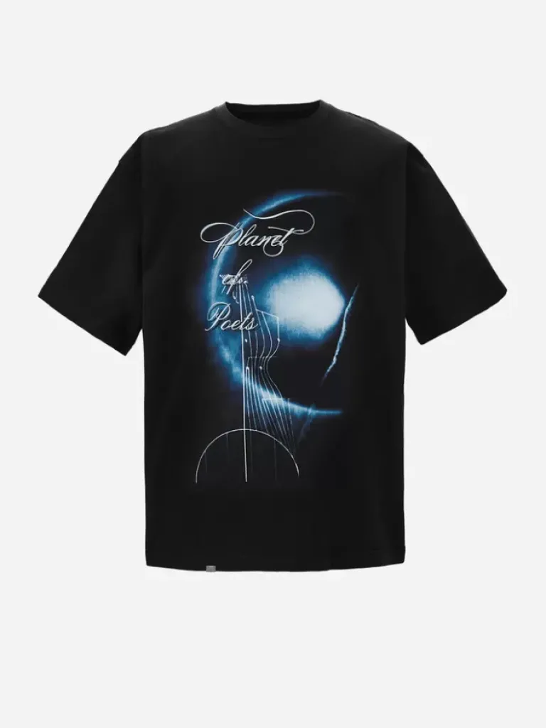 Men C2H4 003 - "Planet Of Poets" T-Shirt