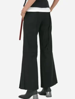 Women C2H4 007 - Pleated Wide-Leg Tailoring Trousers