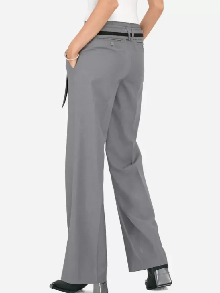 Women C2H4 007 - Profile Fold-Over Trousers