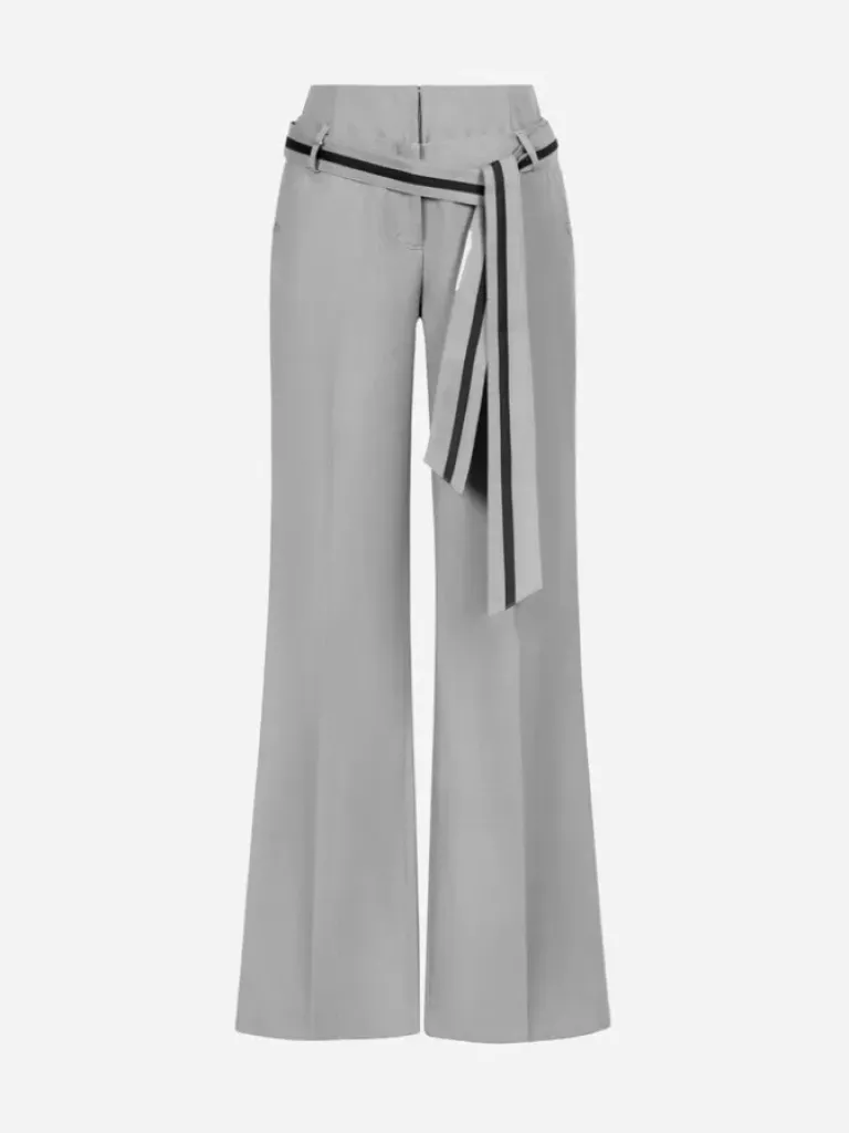 Women C2H4 007 - Profile Fold-Over Trousers