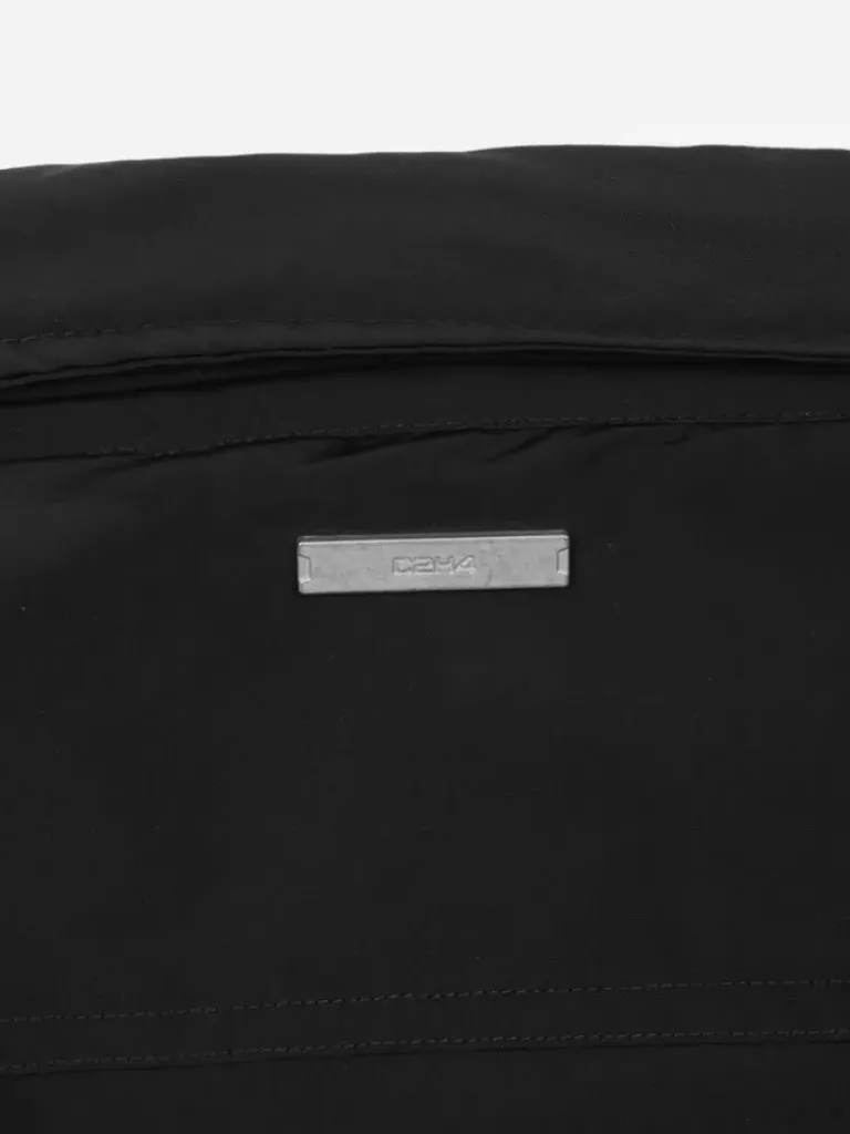Men C2H4 004 - Quilted Intervein Layered Bomber Jacket