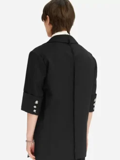 Men C2H4 005 - Raw Edge Badged Tailored Shirt