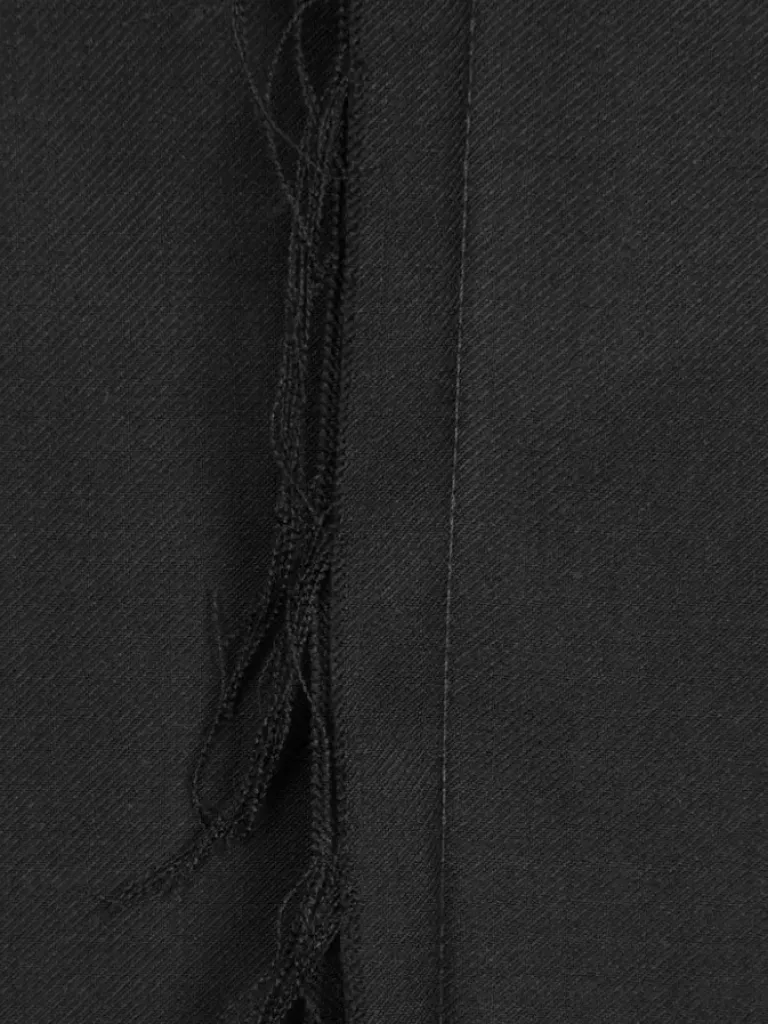 Men C2H4 005 - Raw Edge Round Neck Blazer