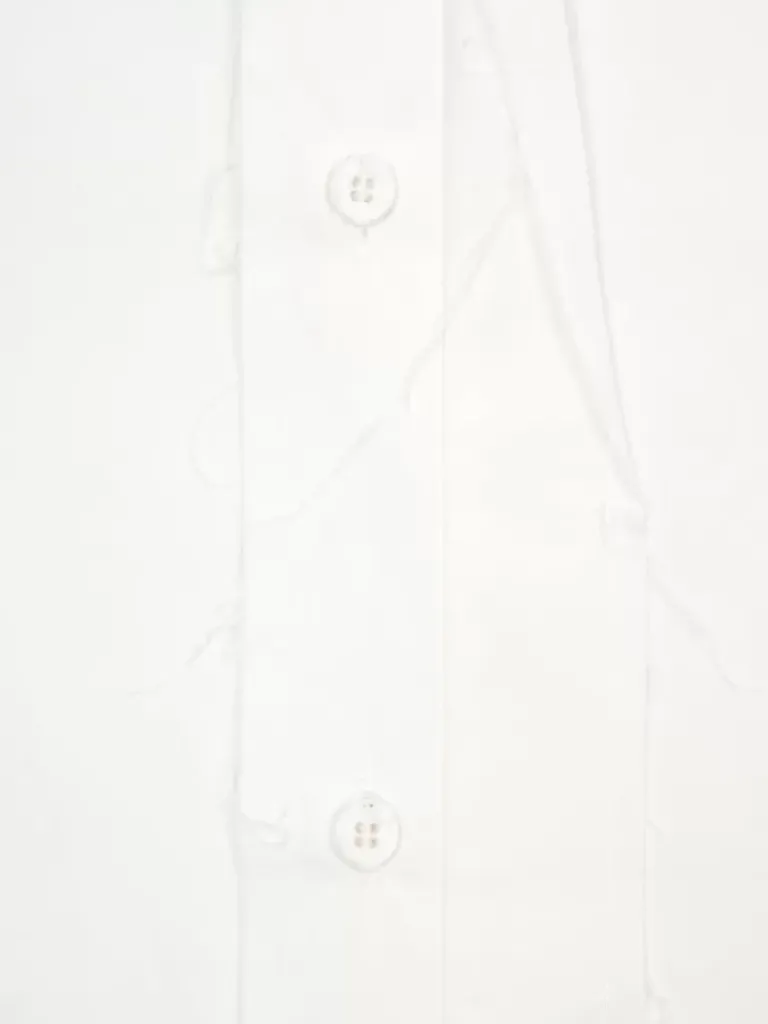 Men C2H4 005 - Raw Edge Sleeveless Shirt
