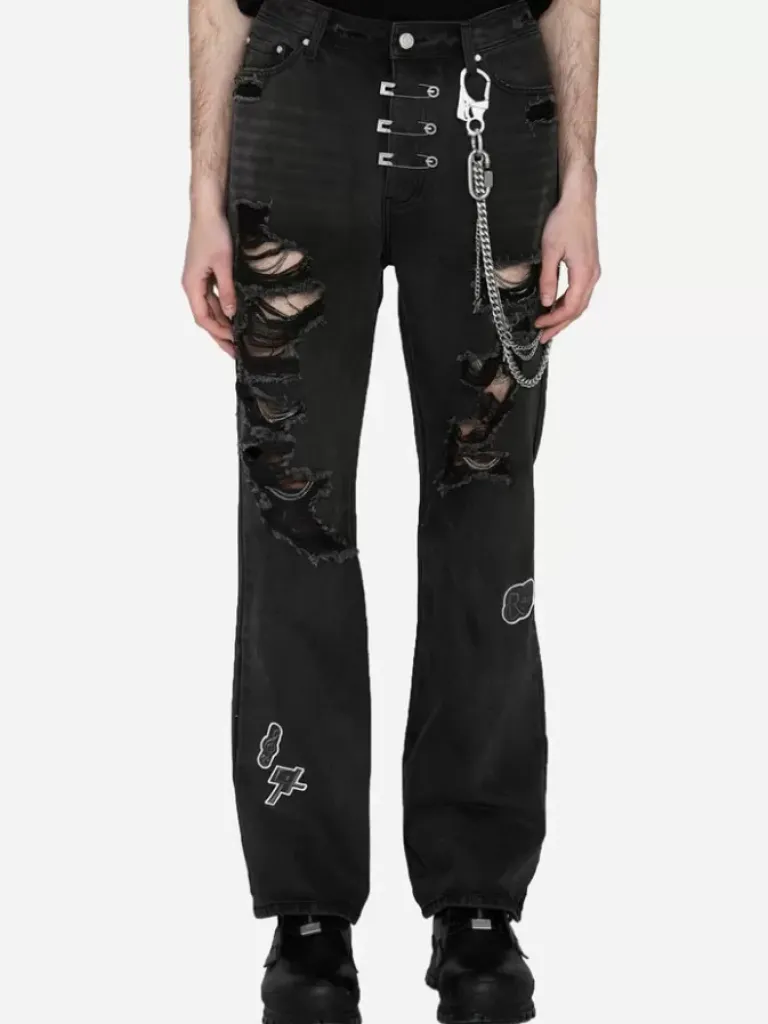 Men C2H4 003 - Ruin Distressed Chaos Jeans