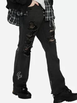 Men C2H4 003 - Ruin Distressed Chaos Jeans