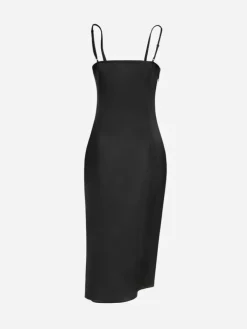 Women C2H4 005 - Satin Lacing Slip Dress