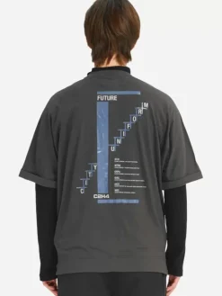 Men C2H4 005 - "Slogan Stair" T-Shirt
