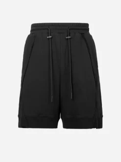 Men C2H4 005 - Solid Arch Construction Sweat Shorts
