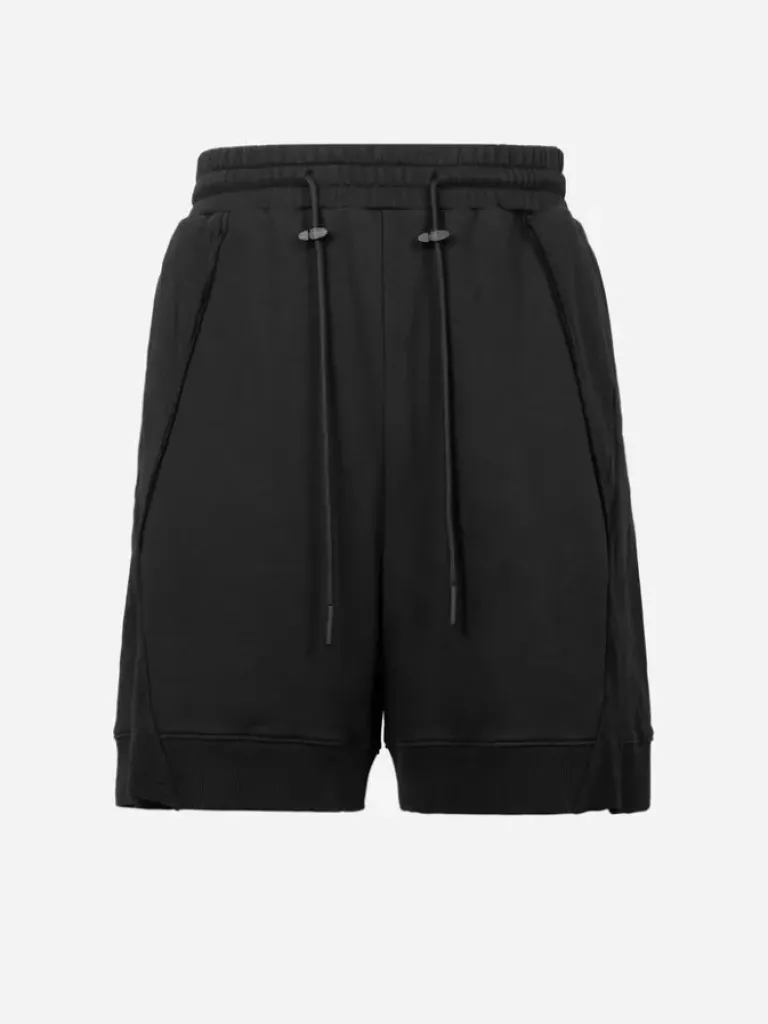 Men C2H4 005 - Solid Arch Construction Sweat Shorts
