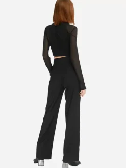 Women C2H4 Staff Uniform Circuit Line Shaping Tailored Trouser