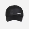 Men C2H4 Staff Uniform Crease Leather Cap