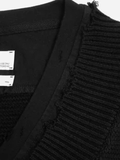 Men C2H4 Staff Uniform Layered V-Neck Sweater