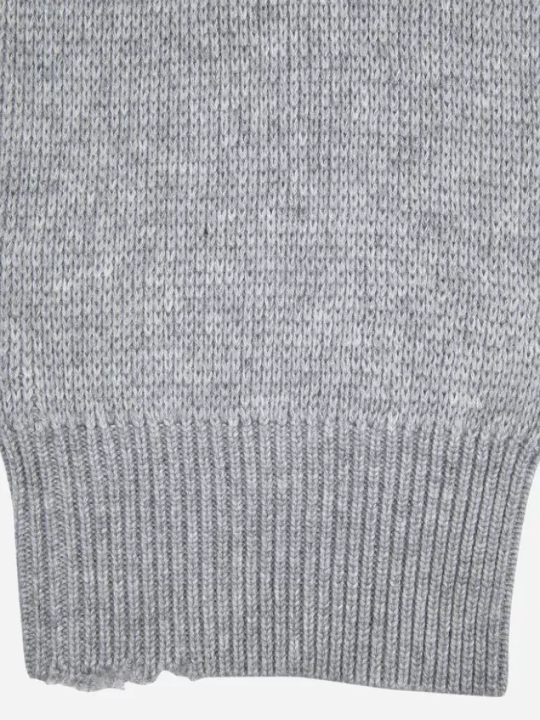 Men C2H4 Staff Uniform Layered V-Neck Sweater