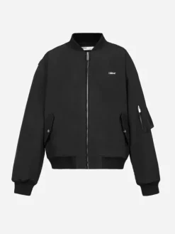 Men C2H4 Staff Uniform Logo Bomber Jacket