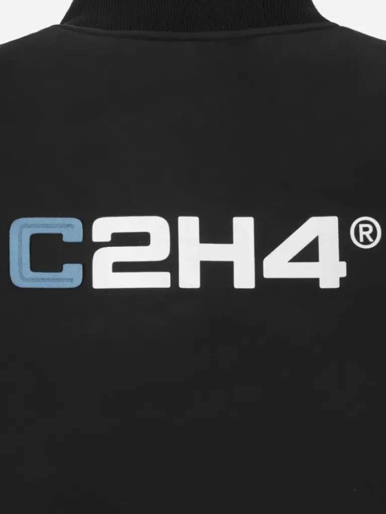 Men C2H4 Staff Uniform Logo Bomber Jacket