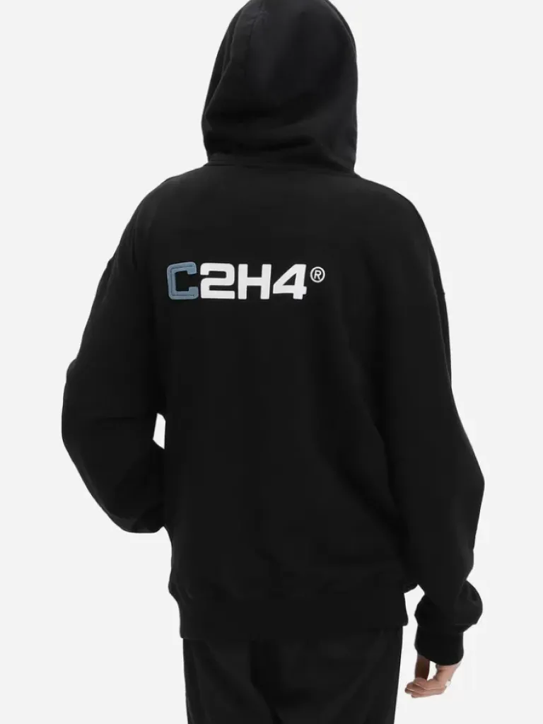 Men C2H4 Staff Uniform Logo Hoodie