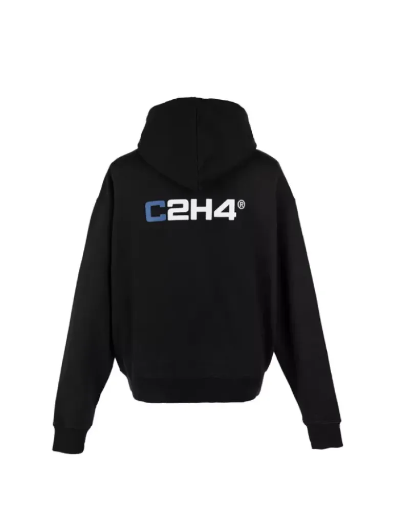 Men C2H4 Staff Uniform Logo Hoodie