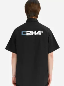 Men C2H4 Staff Uniform Logo Shirt