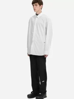 Men C2H4 Staff Uniform Raw Edge Shirt