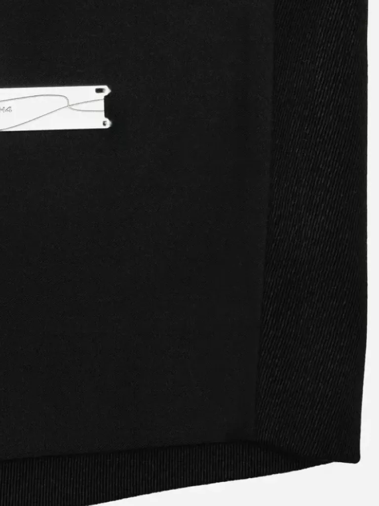 Men C2H4 Staff Uniform Raw Edge Shorts
