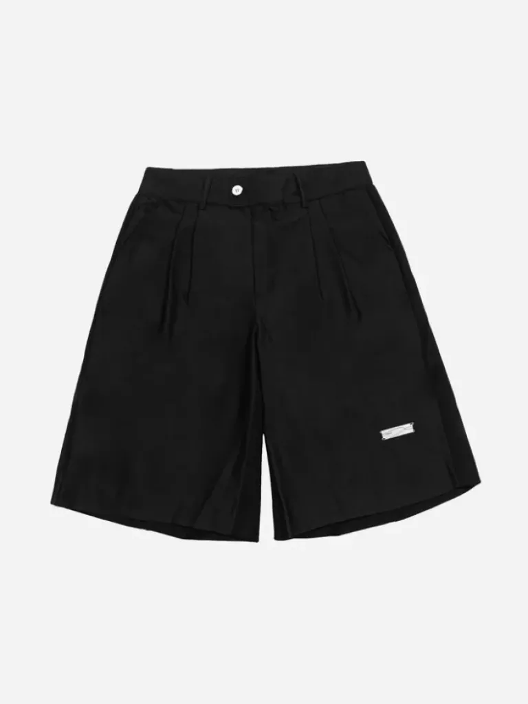 Men C2H4 Staff Uniform Raw Edge Shorts