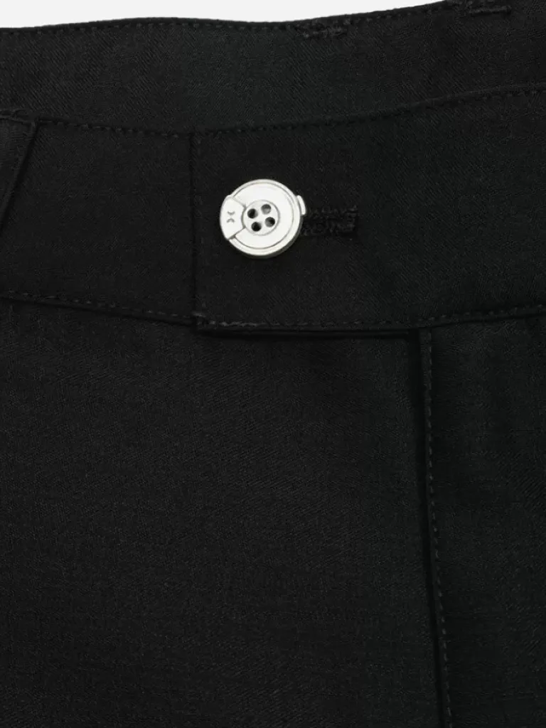 Men C2H4 Staff Uniform Raw Edge Shorts