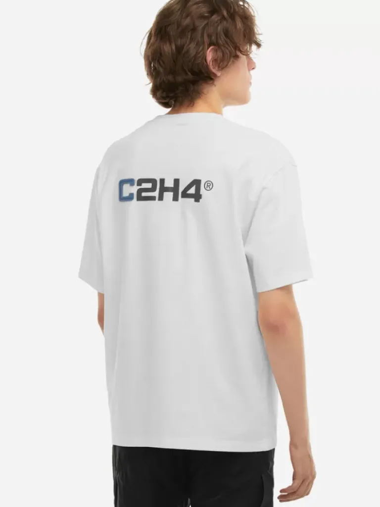 Men C2H4 Staff Uniform Staff Logo T-Shirt