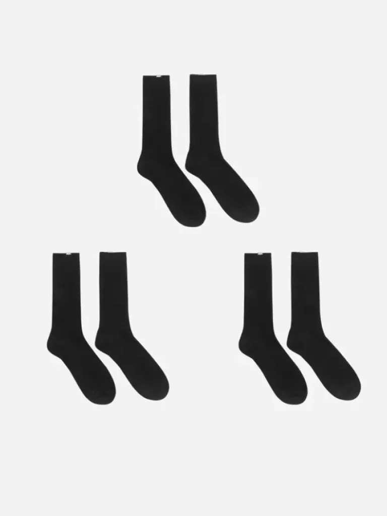 Men C2H4 Staff Uniform Standard 3-Pack Socks