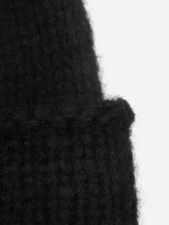 Men C2H4 Staff Uniform Tagged Knit Covert Beanie