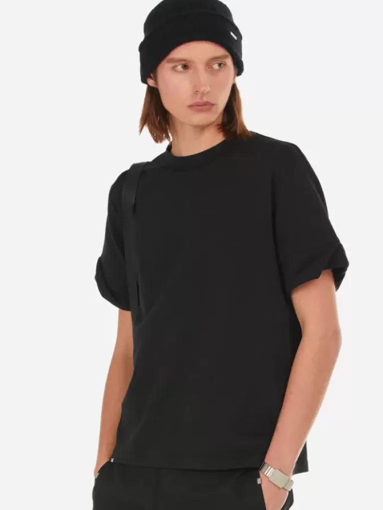 Men C2H4 Staff Uniform Tagged Knit Covert Beanie