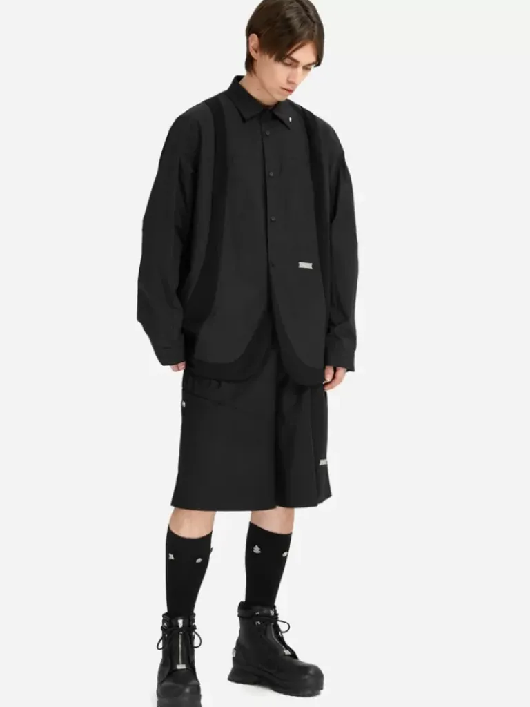 Men C2H4 005 - Streamline Shirt Windbreaker