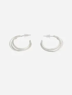 Men C2H4 007 - Superimposed Earring