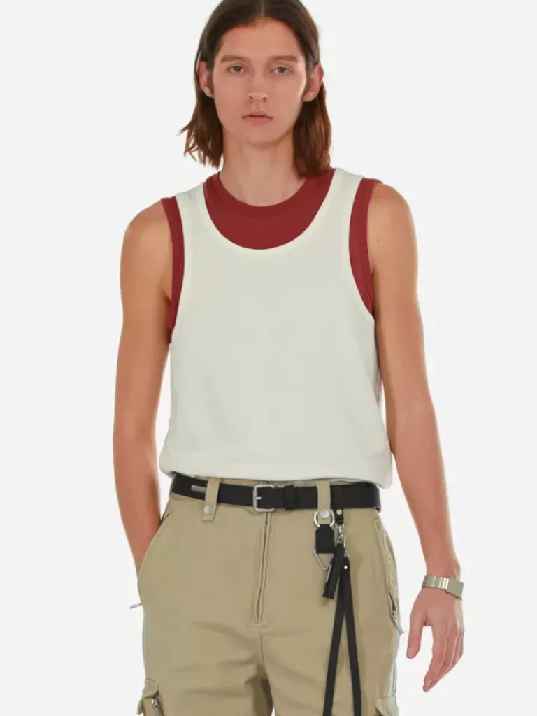 Men C2H4 007 - Superimpose Tanktop