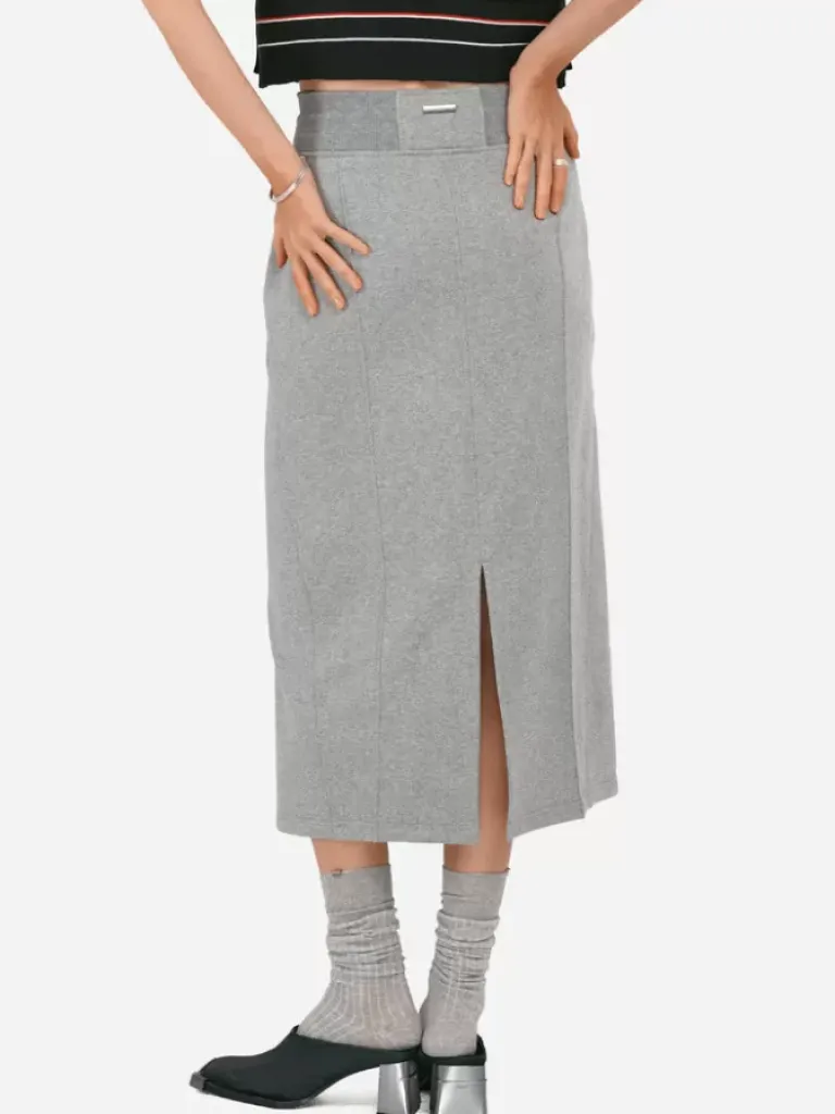 Women C2H4 007 - Sweat Midi Skirt