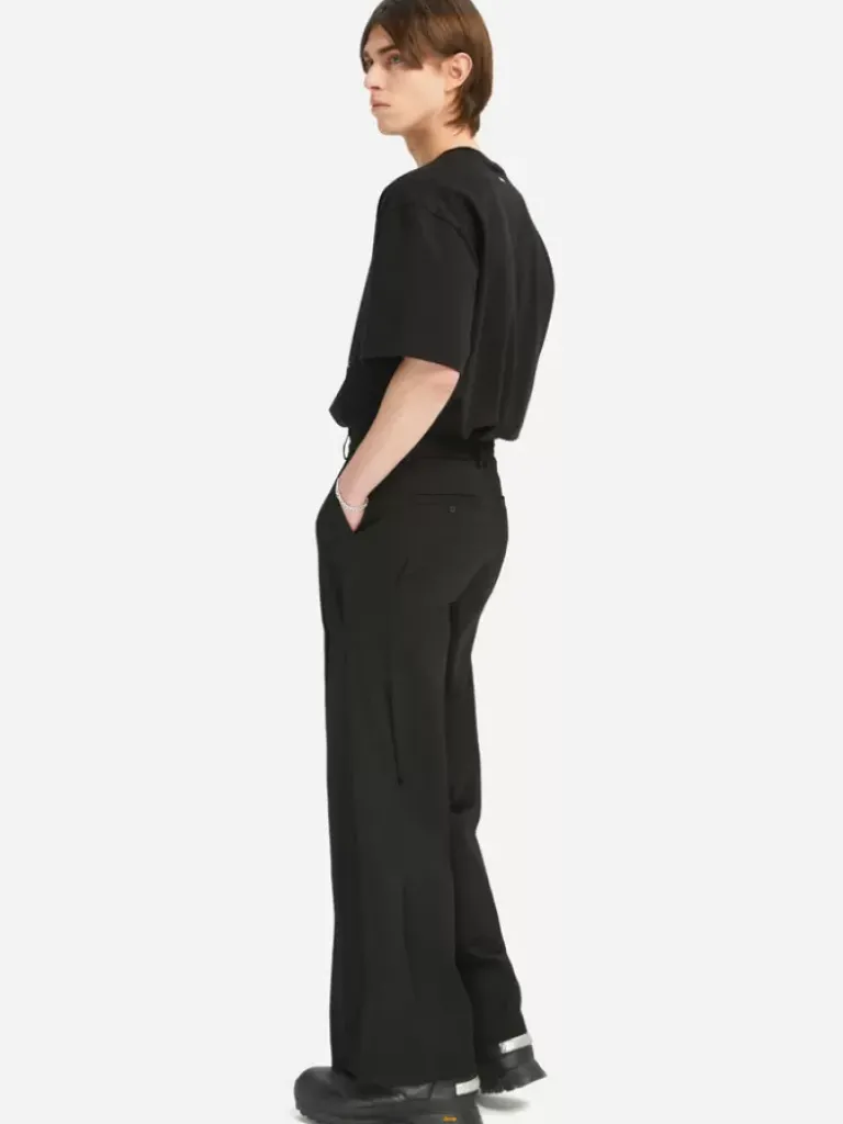 Men C2H4 005 - Tortuosity Shaped Wide-Leg Trousers