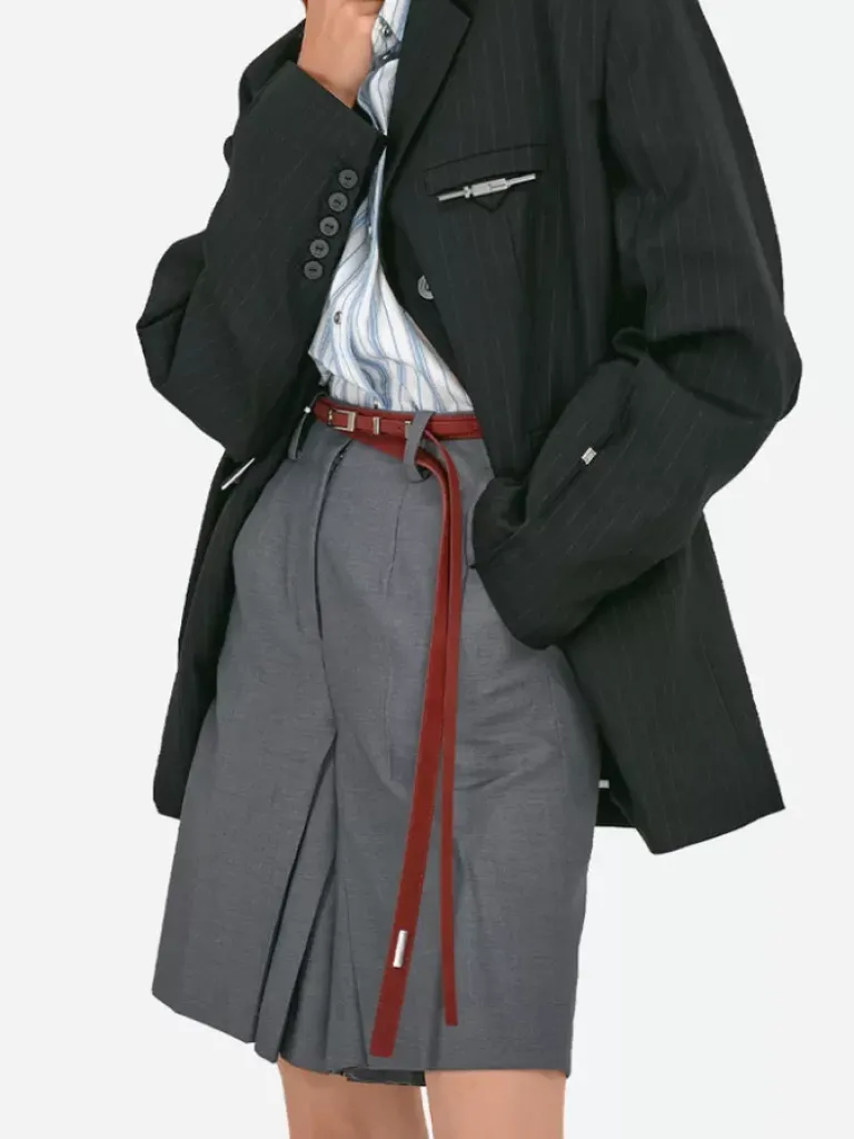 Men C2H4 007 - Twin Straps Belt