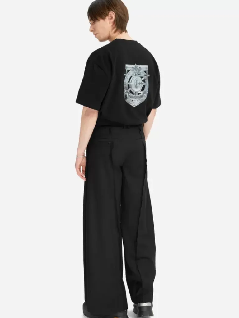 Men C2H4 005 - Volumetric Wide-Leg Trousers