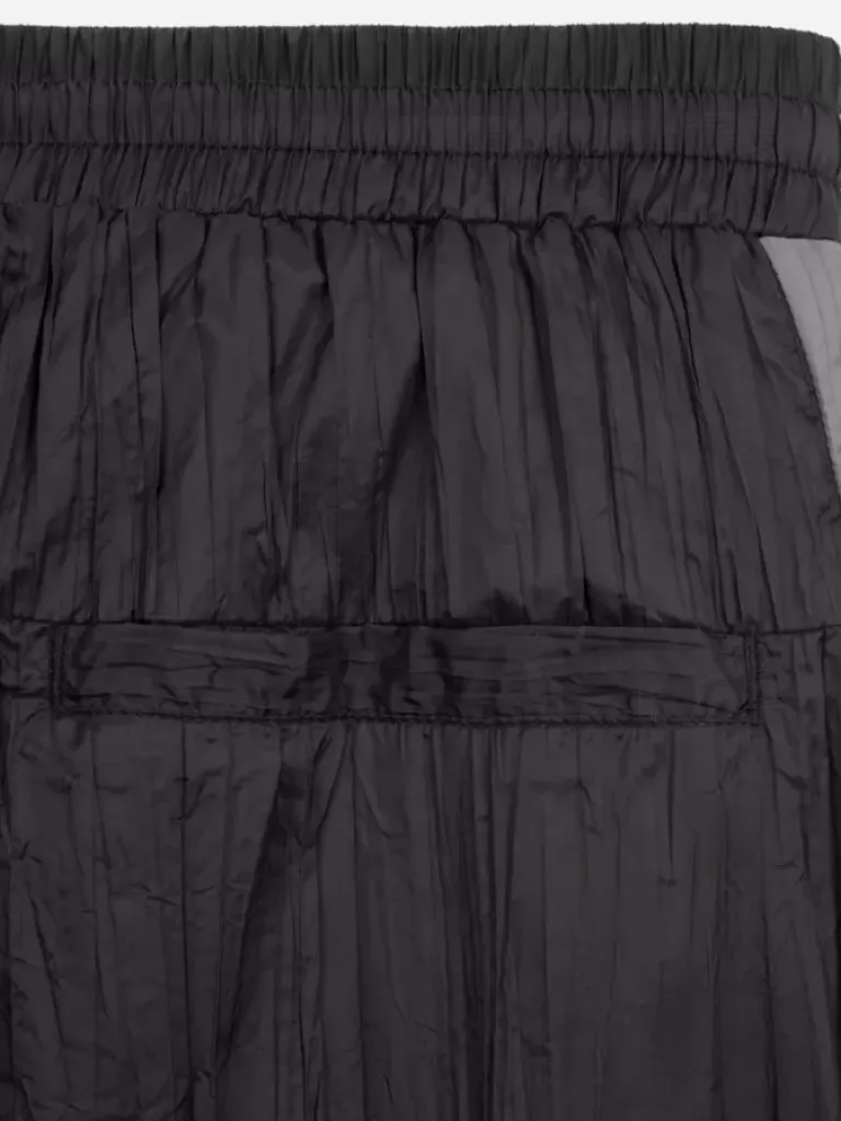 Men C2H4 005 - Wrinkled Nylon Arch Panelled Track Shorts