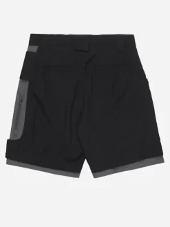 Men C2H4 001-X - Crooked Double Layered Tactical Shorts
