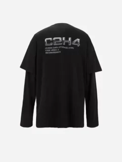 Men C2H4 001-X - Double Layered Long-Sleeve T-Shirt