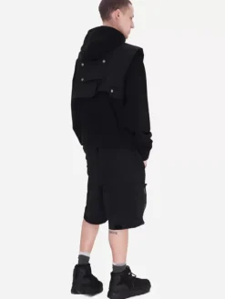 Men C2H4 001-X - Double Layer Intervein Stitch Hoodie