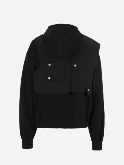 Men C2H4 001-X - Double Layer Intervein Stitch Hoodie