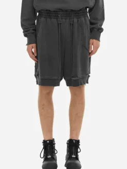 Men C2H4 001-X - Ruin Distressed Sweat Shorts
